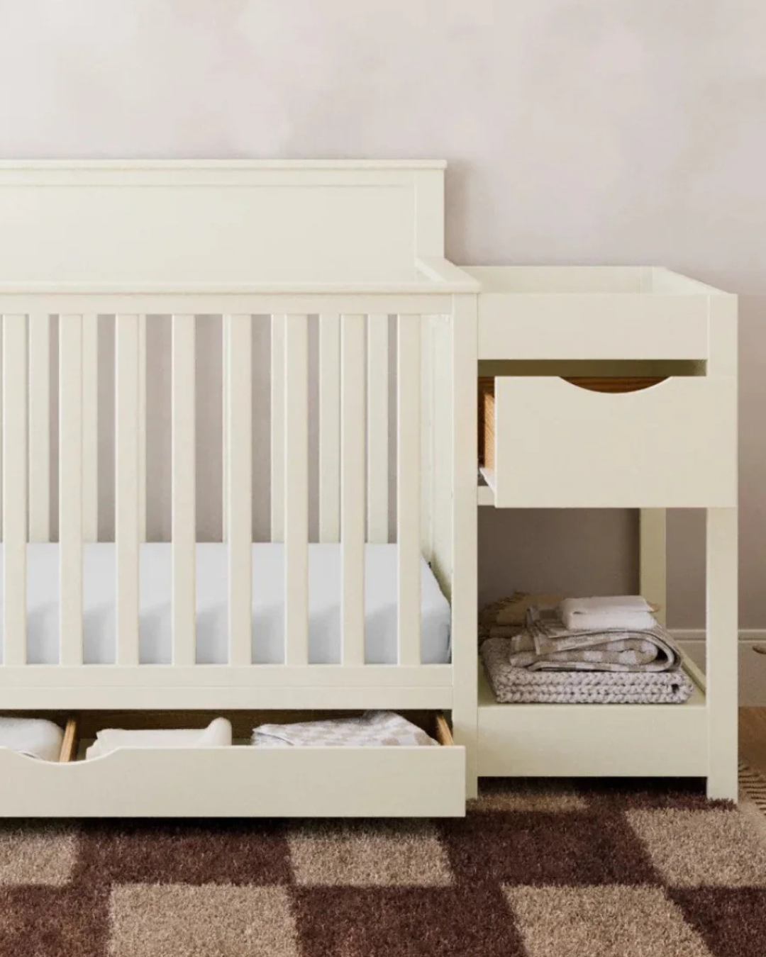 Haven Cot Changer room setting – nursery furniture manufacturer UAE
