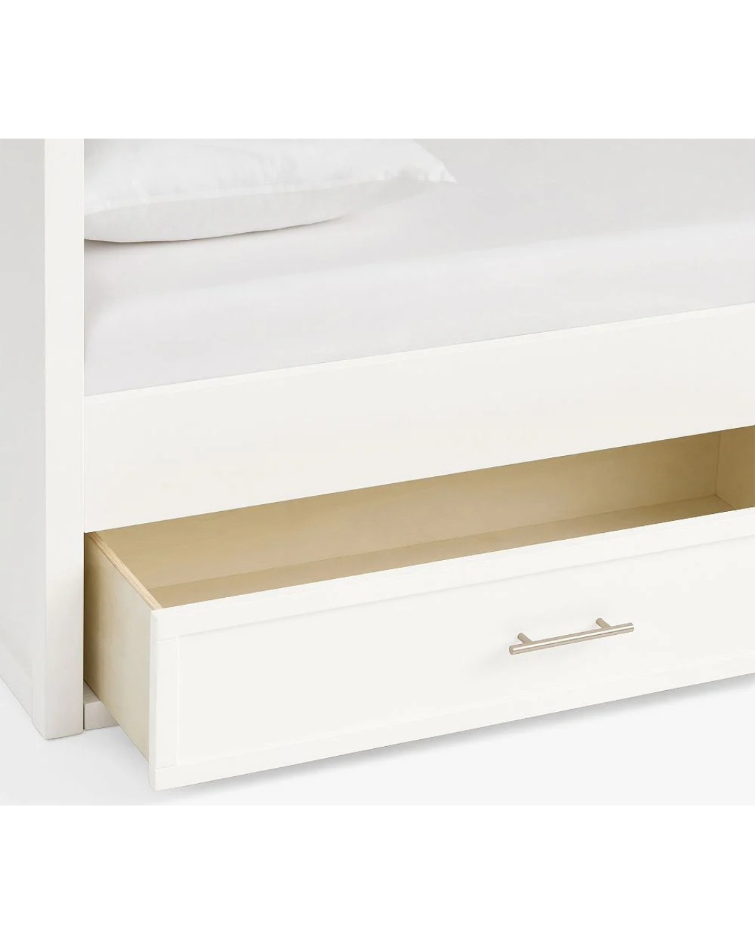 Bianco Bunk Bed angle – white bunk bed Ajman UAE