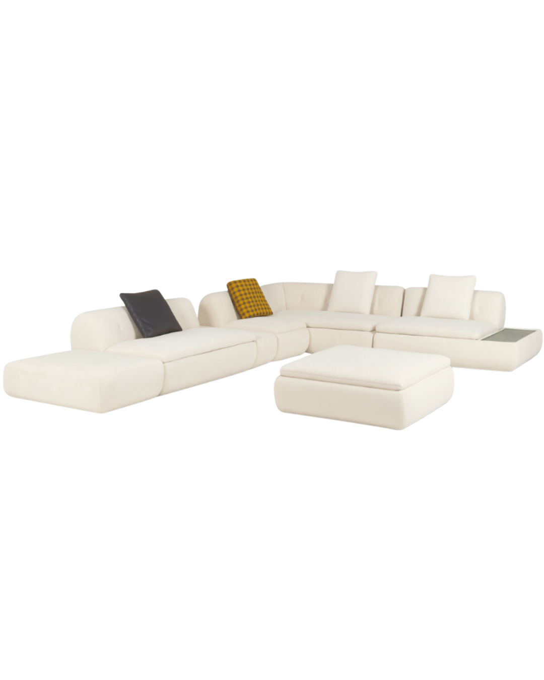 The Cloud Sectional — Modular L-Shape Luxury Sofa | Furmories Furniture