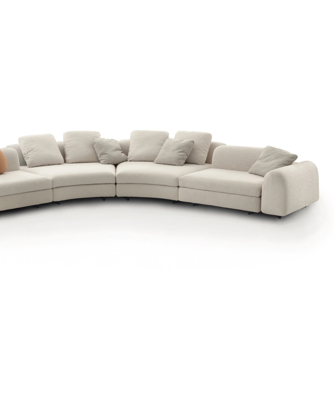 Arc Sectional — Grand Curved Modular Sofa