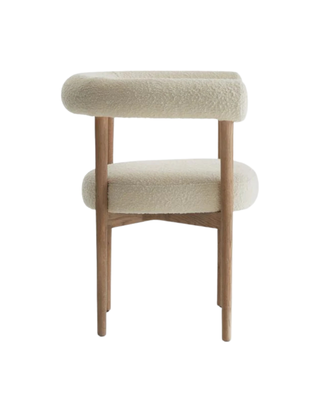 Halo Dining Chair angle – bespoke dining chair Ajman UAE