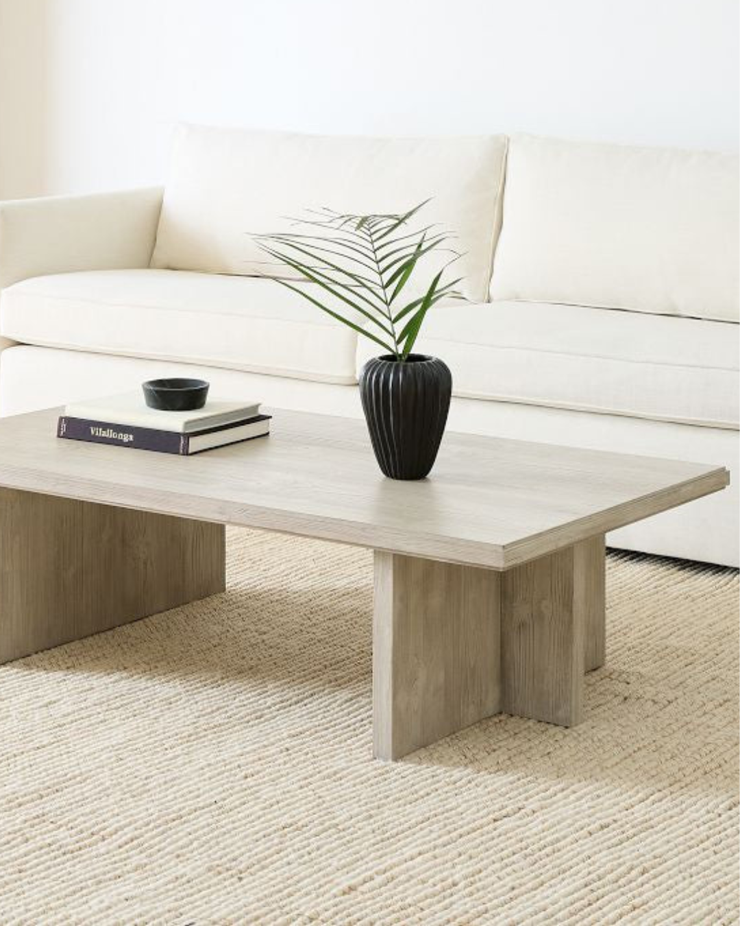 Stone Coffee Table room setting – luxury coffee table manufacturer UAE