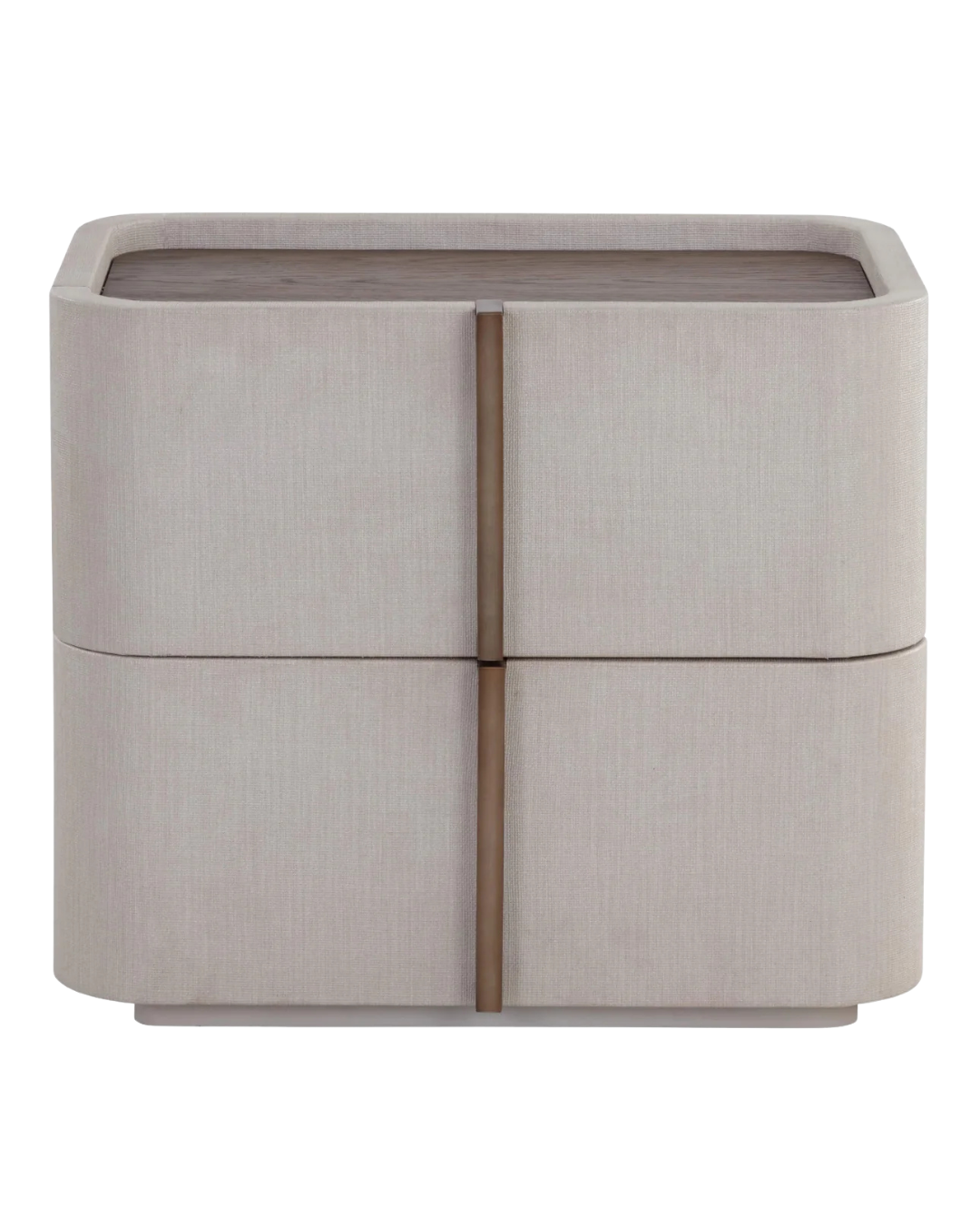 Arden Modern Nightstand with Soft-Tone Wood Finish