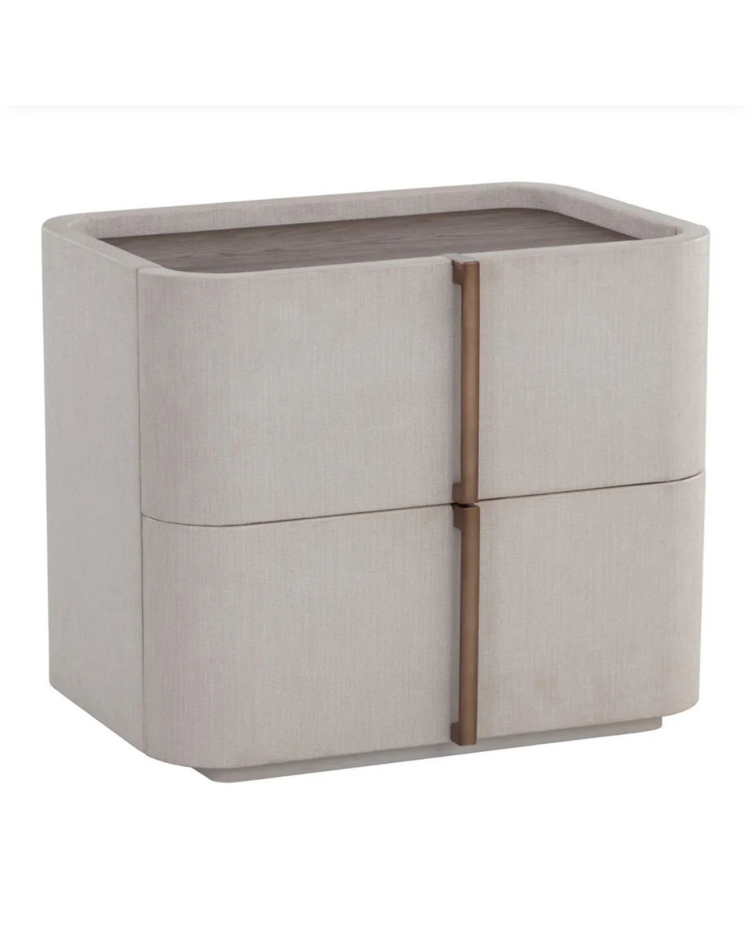 Arden Modern Nightstand with Soft-Tone Wood Finish