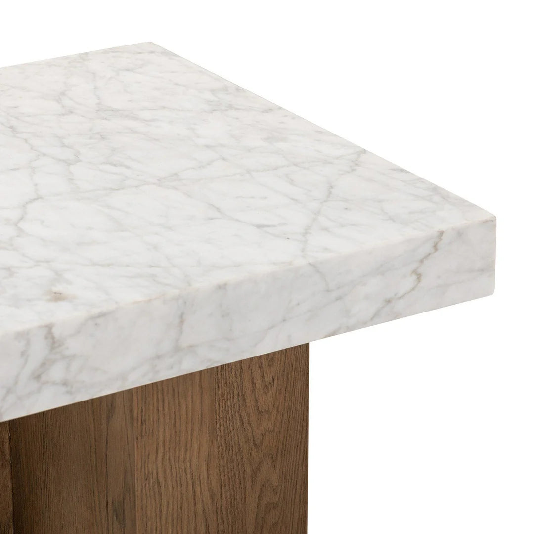 Slab Side Table angle – bespoke side table Ajman UAE