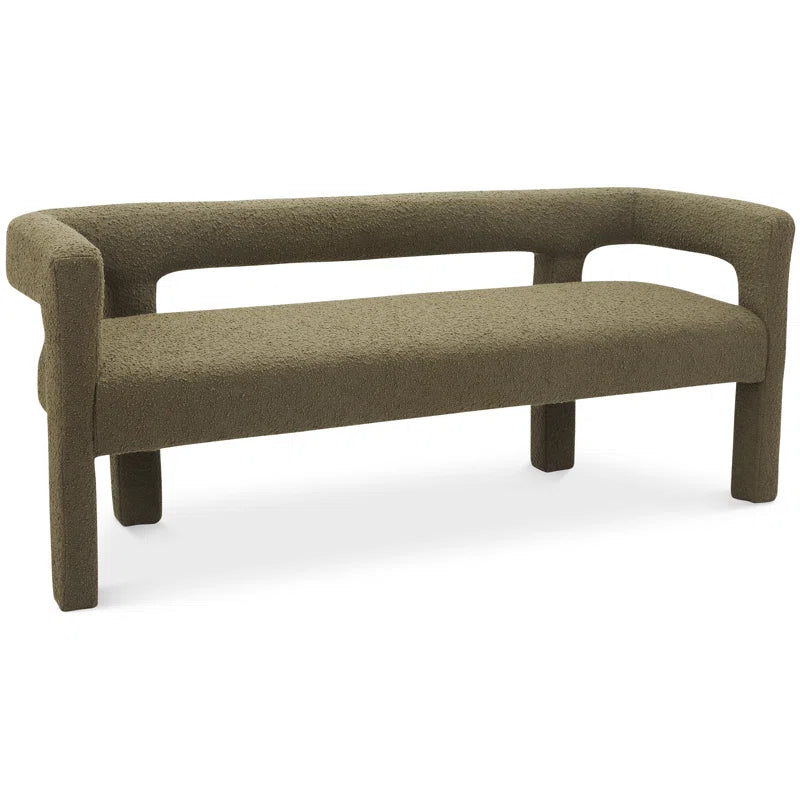 Volta Dining Bench angle – bespoke dining bench Ajman UAE